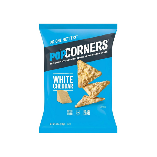 Pop Corner Chip White Cheddar 7oz