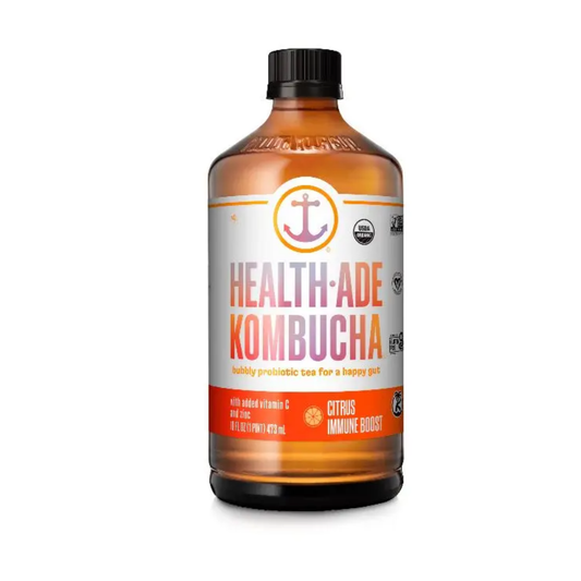 Health-Ade Ginger Citrus Immune Boost Kombucha 16oz