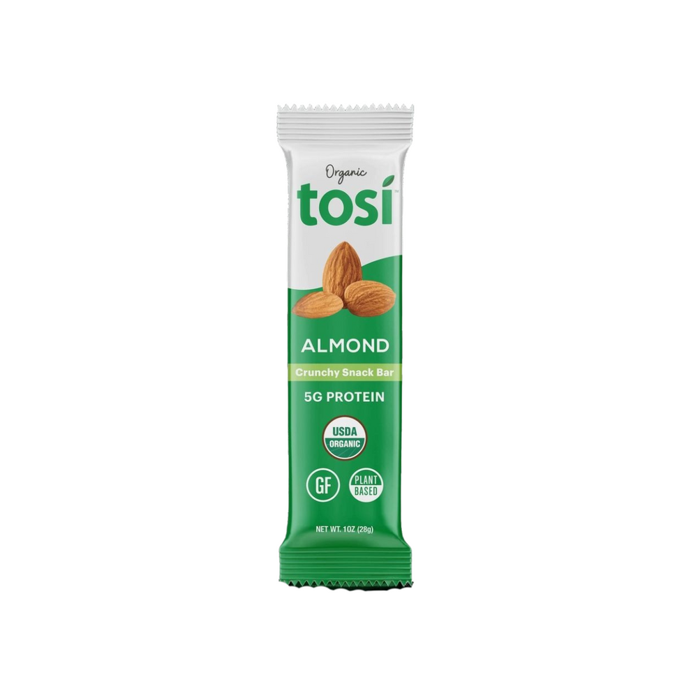 Tosi Almond Crunchy Snack Bar 1oz – Orgánica Store Panamá