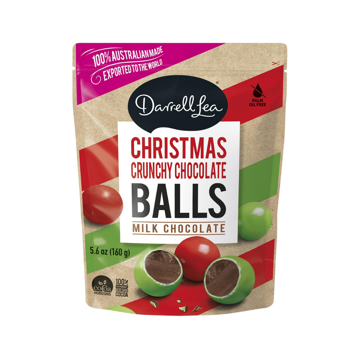 Darrell Lea Christmas Crunchy Chocolate Ball