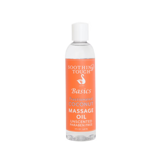 Soothing Touch Basics - Fractionated Coconut - Massage Oil 8 oz