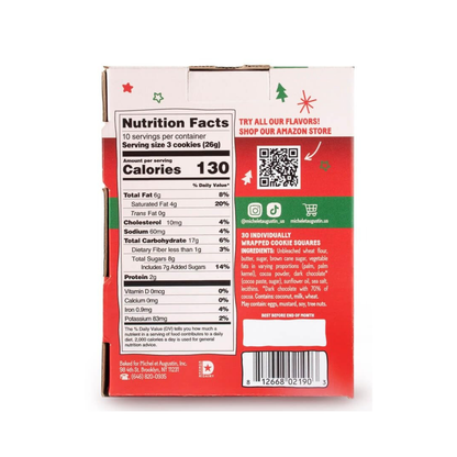 Michel et Augustin Christmas Cookies French Shortbread 30c