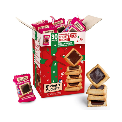 Michel et Augustin Christmas Cookies French Shortbread 30c