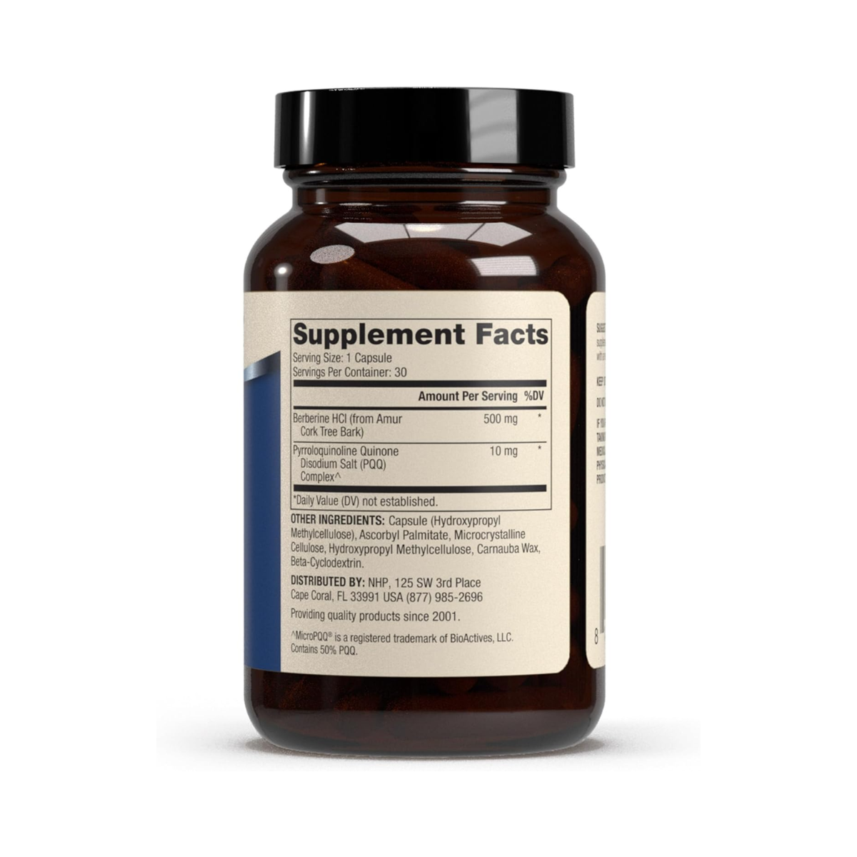 Dr. Mercola Berberine and MicroPQQ Advanced 30c