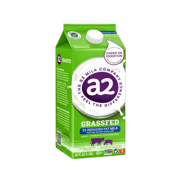 A2 Milk Low Fat 2% UHT 59oz – Orgánica Store Panamá