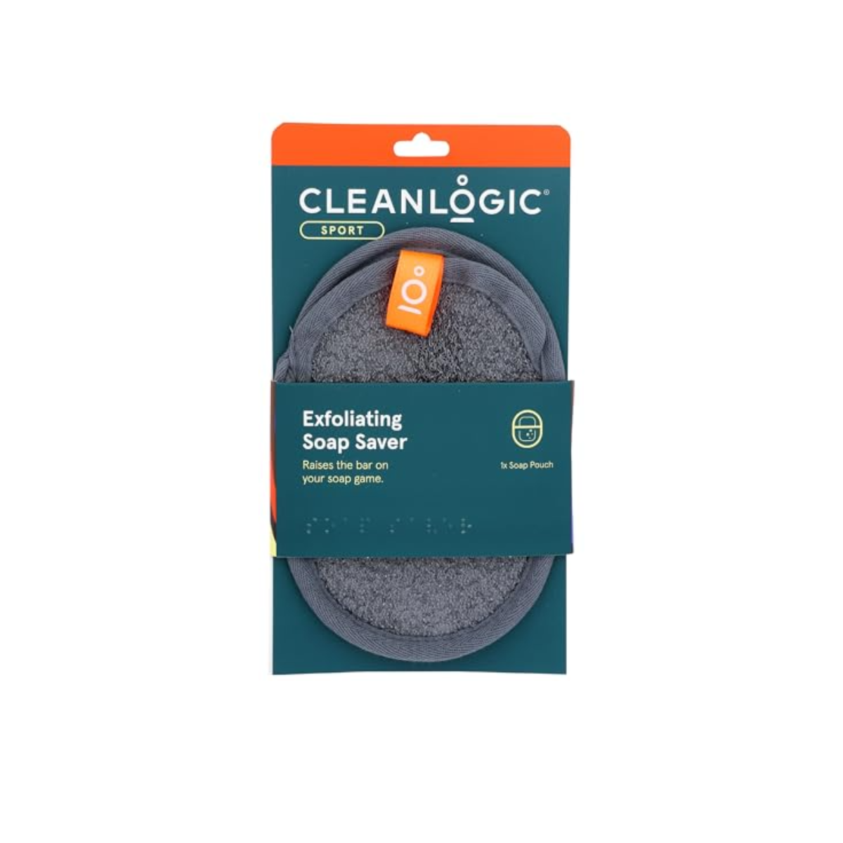 Clean Logic Mitt Soap Saver Exfoliant 1c