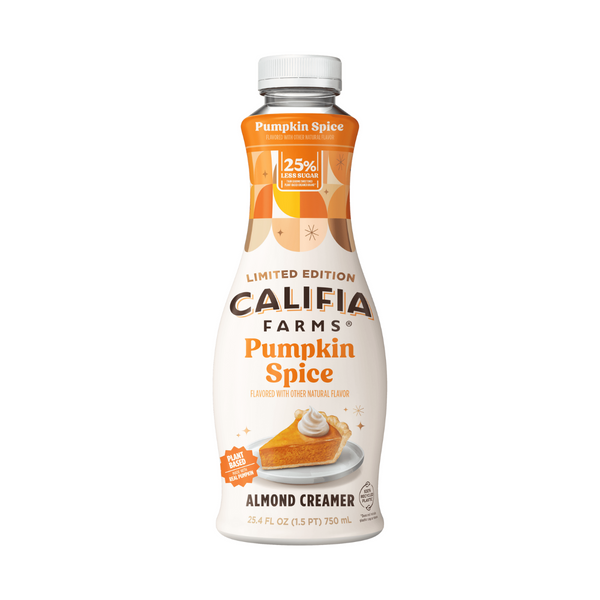 Califia Farms Pumpkin Spice Almond Creamer 25.4oz – Orgánica Store