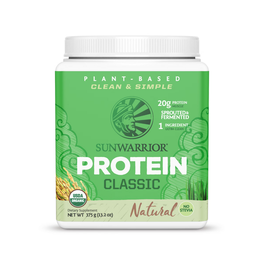 Sunwarrior Classic Plant-Based Protein Unflavored OG 375gm