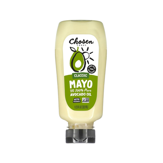 Chosen Foods Mayo 100% Avocado Oil Squeeze Bottle Keto Classic 11.25fl oz