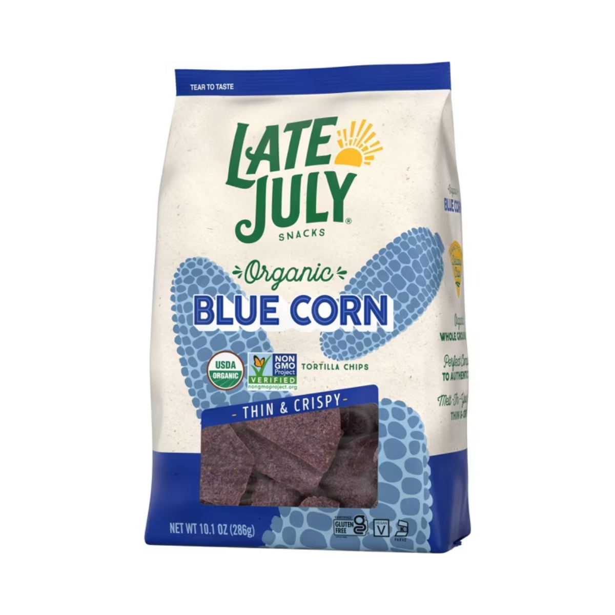 Late July Organic Blue Corn Tortilla Chips 10.1oz