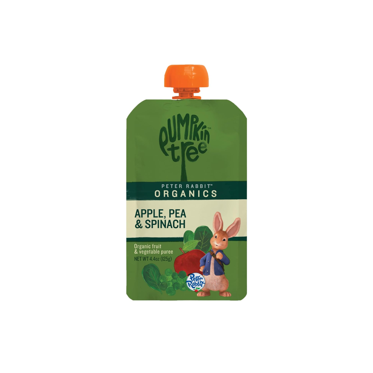 Pete Rabbit Baby Food Apple Pea Spinach