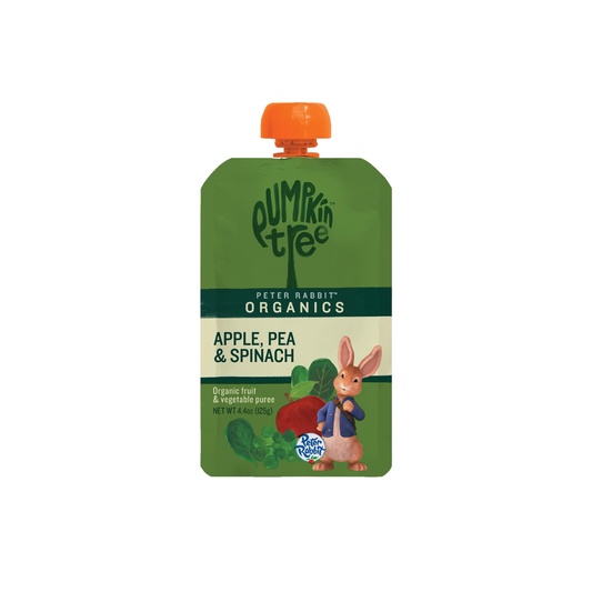 Pete Rabbit Baby Food Apple Pea Spinach