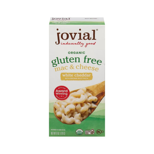 Jovial Organic Organic Gluten Free Mac and Cheese White Cheddar 6oz