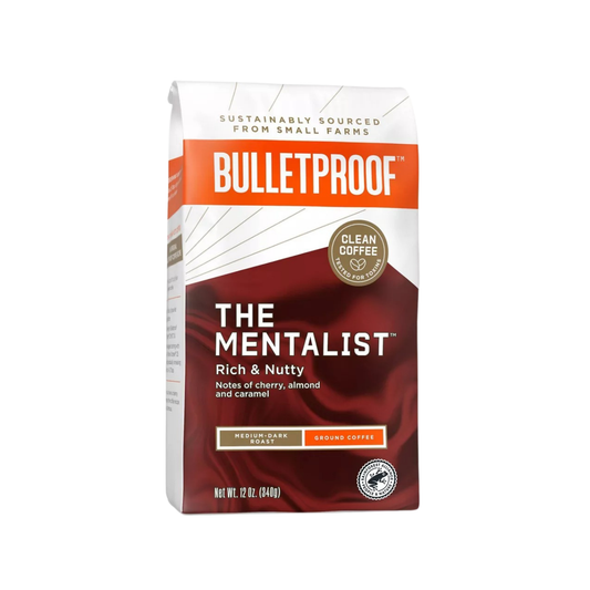 Bulletproof Mentalist Medium Dark Roast Ground Coffee 12oz