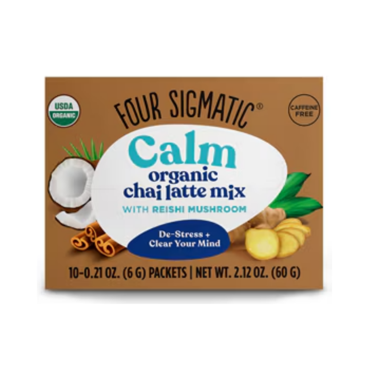 Four Sigmatic Chai Latte with Reishi and Turkey Tail 0.21oz