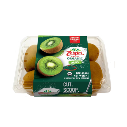 Zespri Organic Green Kiwi Fruit 1lb