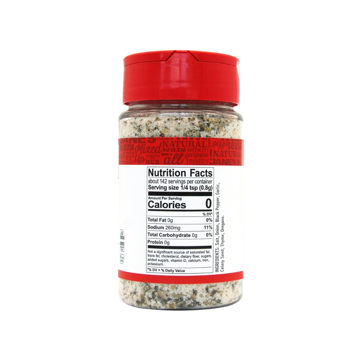 Jane's Krazy Seasonings Original Mixed-Up Salt 4oz