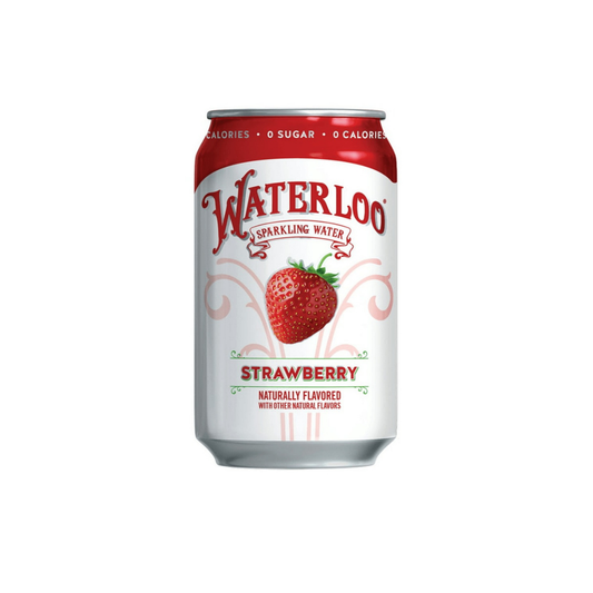 Waterloo Strawberry Sparkling Water 12oz