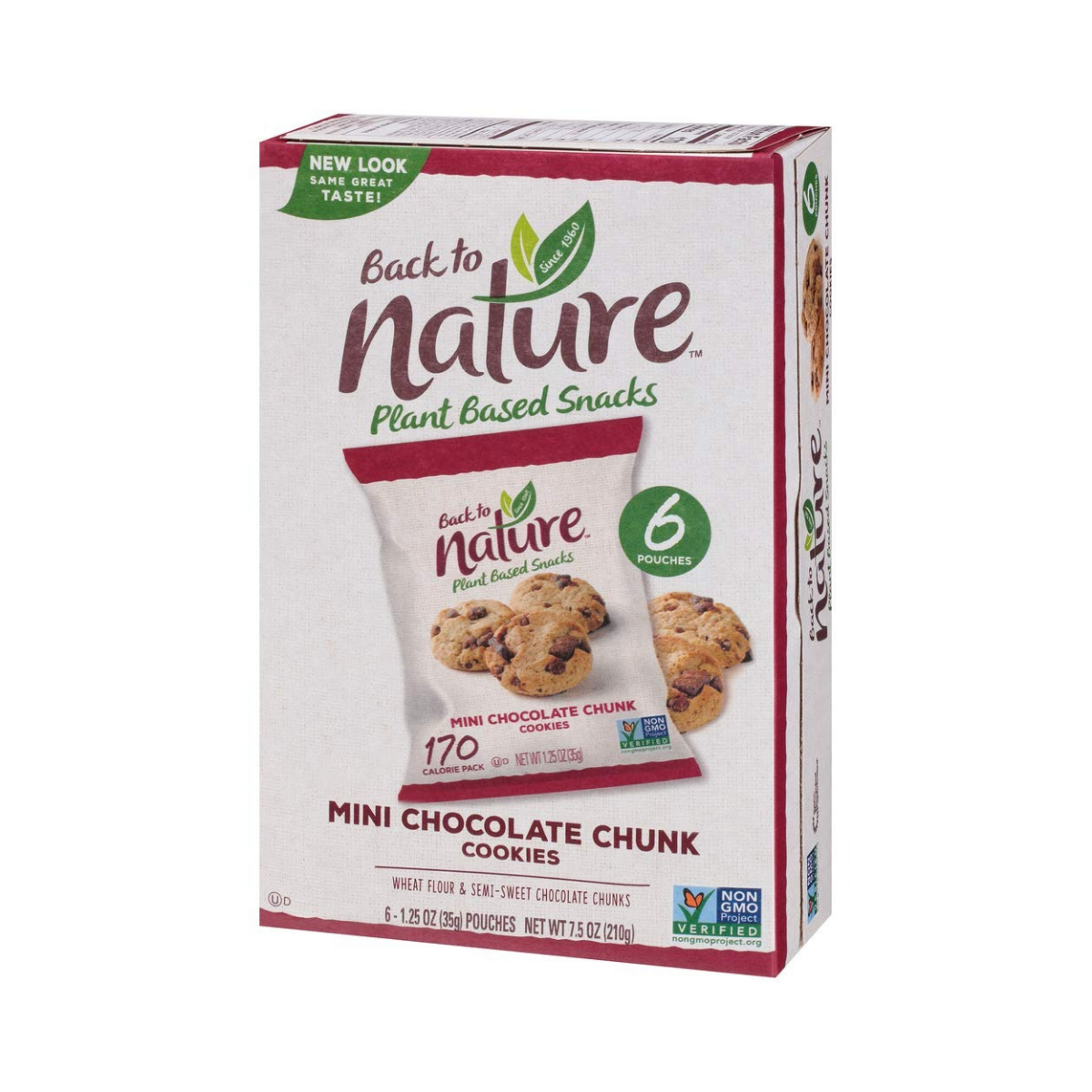 Back to Nature Chocolate Chunk Cookies 6c