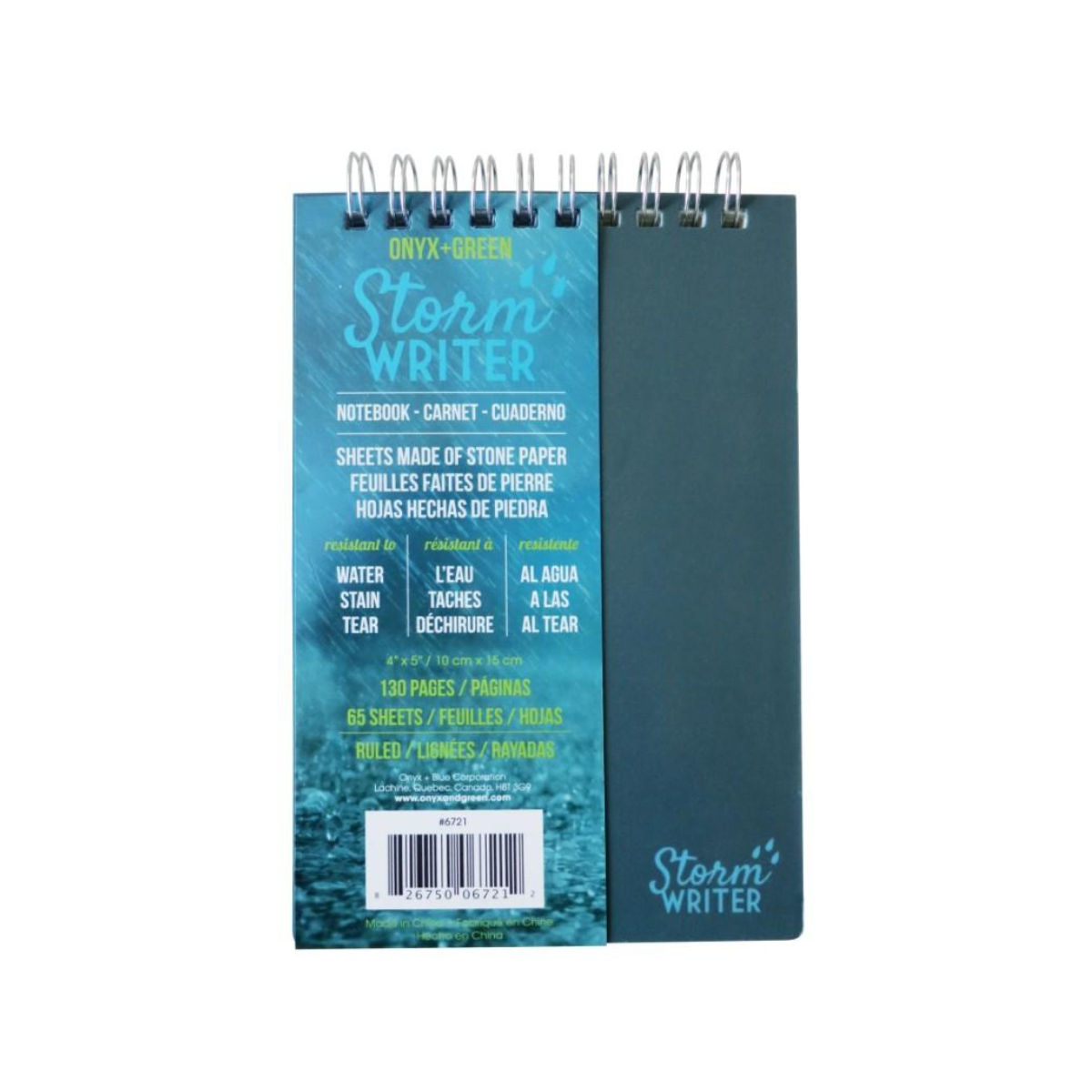 Onyx Notebook Storm 4x5 1c