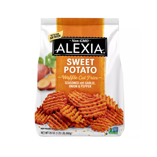 Alexia Frozen Waffle Cut Sweet Potato Seasoned Fries 20oz