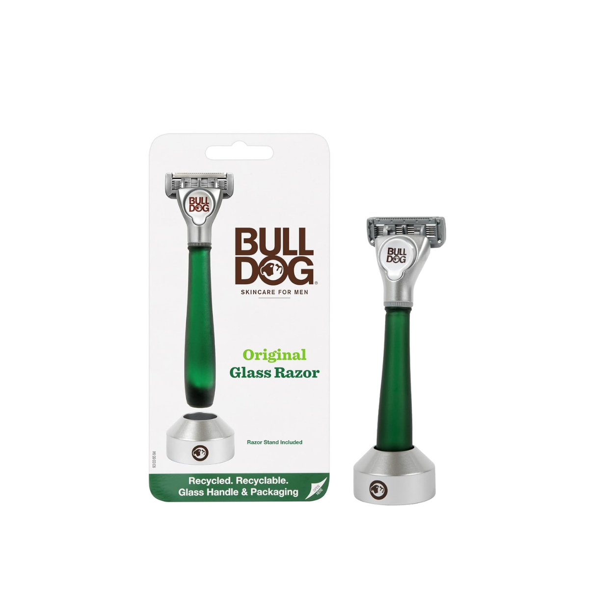 BULLDOG Razor 5 Blades Glass Razor