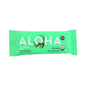 Aloha Organic Chocolate Mint Protein Bar 1.98oz – Orgánica Store