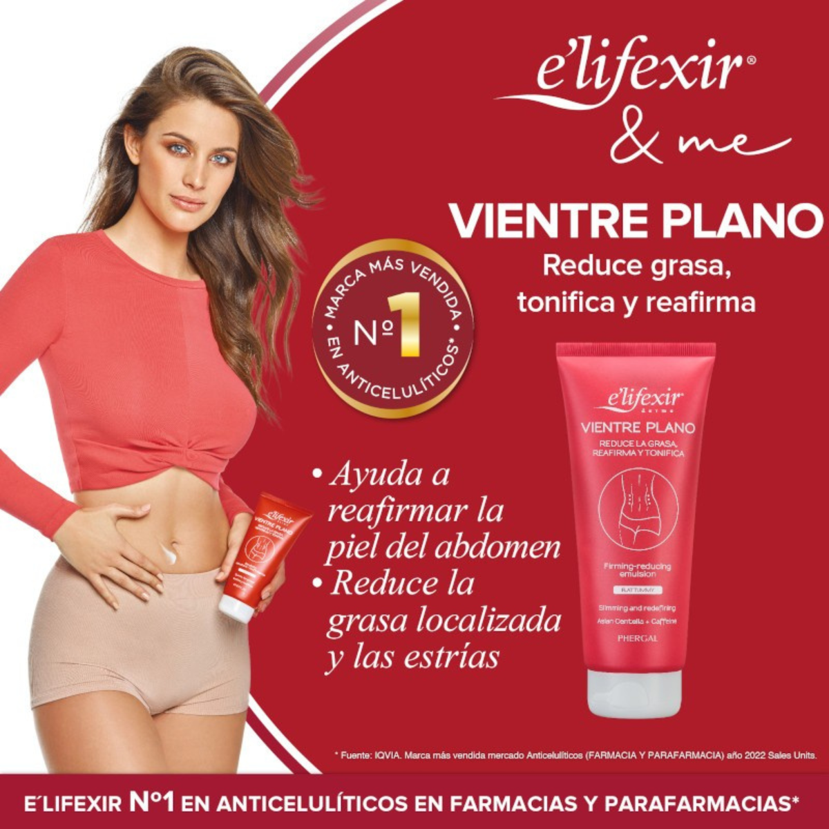 Elifexir Vientre Plano Crema Reductora 200 ml