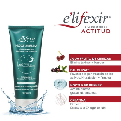 Elifexir Nocturslim Gel Reductor Intensivo 200 ml