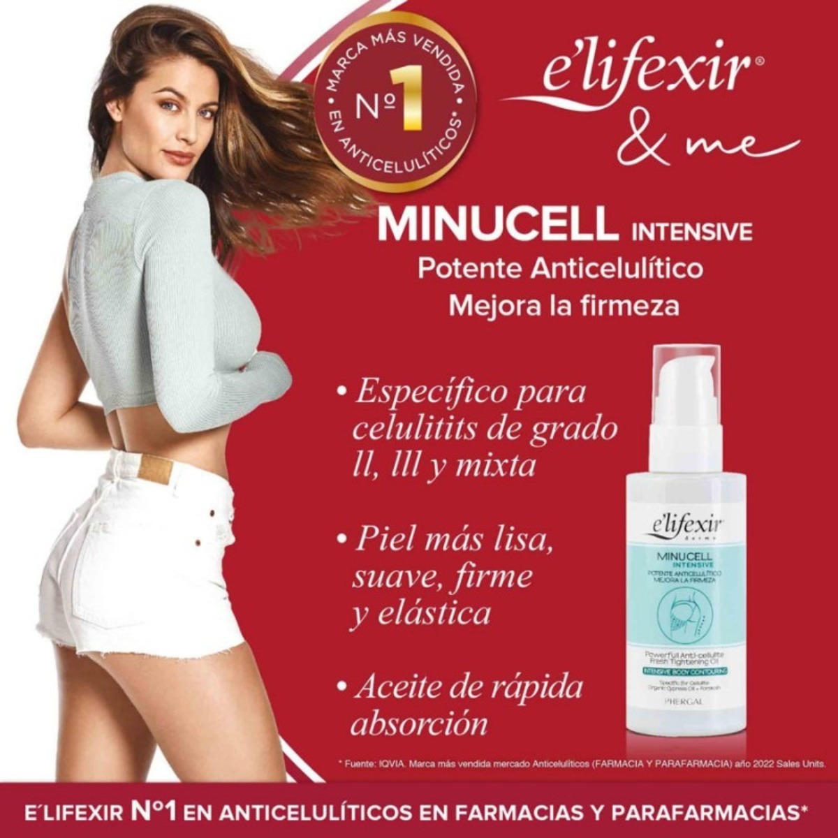 Elifexir Minucell Intensive Aceite Anticelulítico 100ml
