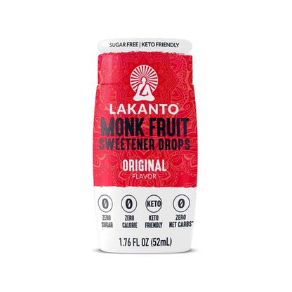 Lakanto Liquid Monk Fruit Sweetener Drops Original 1.76fl oz