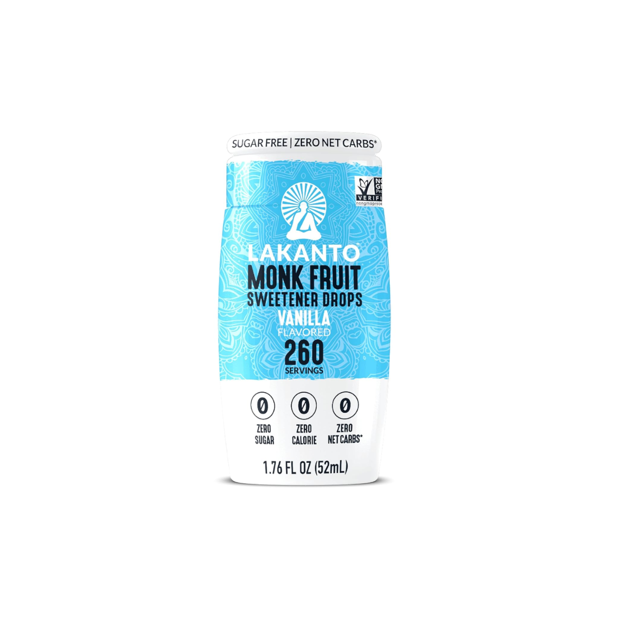 Lakanto Sweet Drops Monkfruit Vanilla 52ml