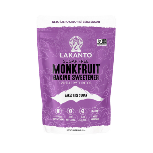 Lakanto Monkfruit Baking Sweetener with Erythritol 454g