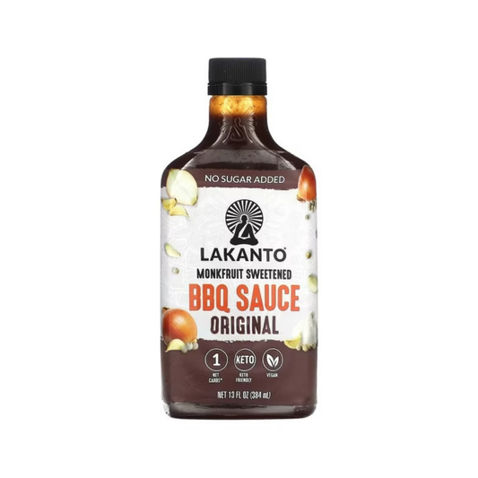 Lakanto Monkfruit Sweetened BBQ Sauce Original 13fl oz