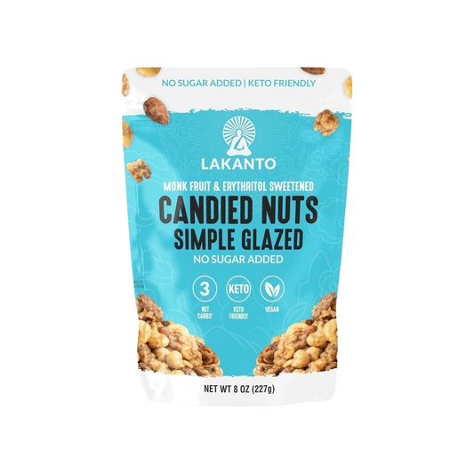 Lakanto Keto Candied Nuts Simple Glazed 8oz