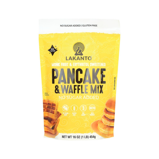 Lakanto Mix Pancake Waffle Sugar Free 8/16oz