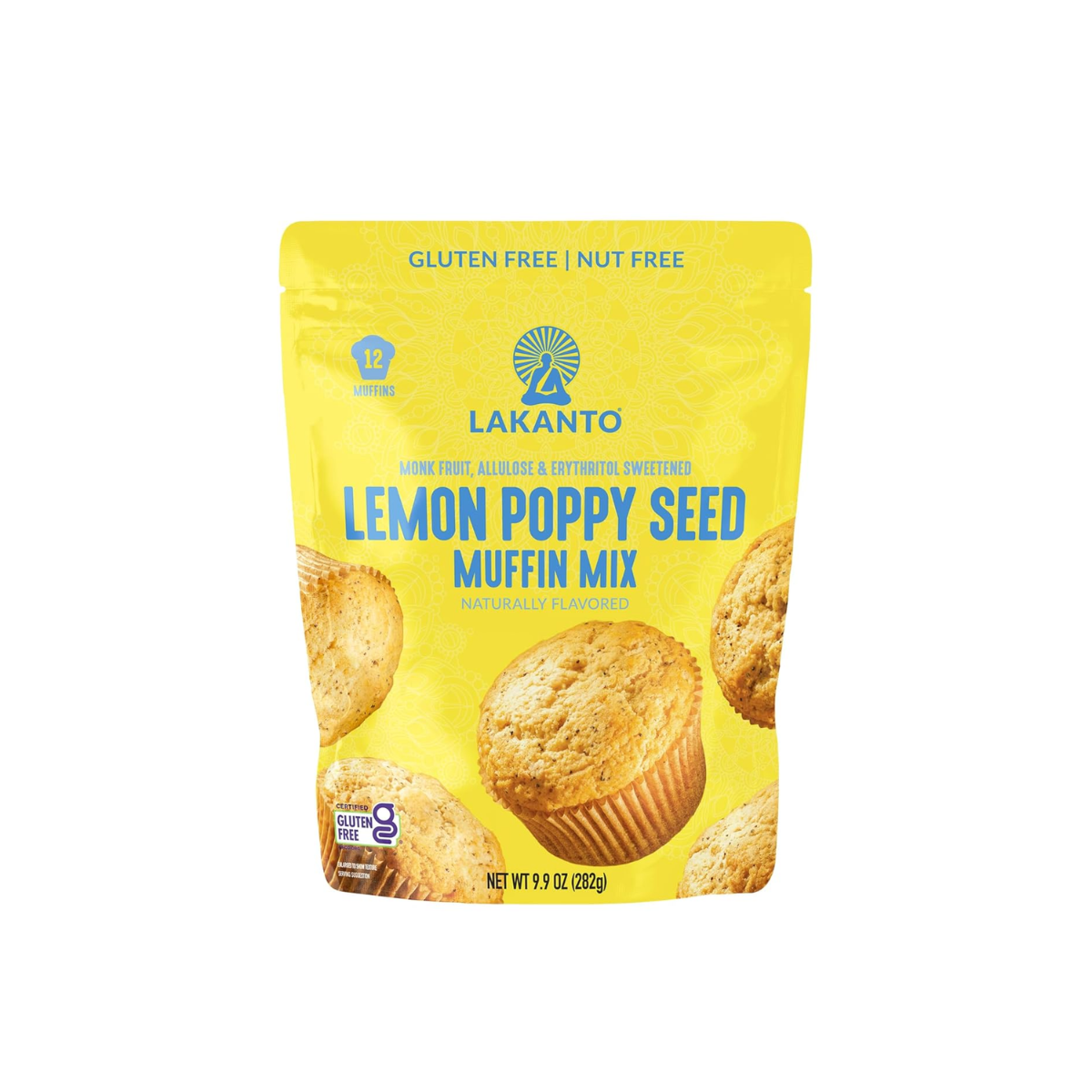 Lakanto Gluten Free Lemon Poppyseed Muffin Mix 9.9oz