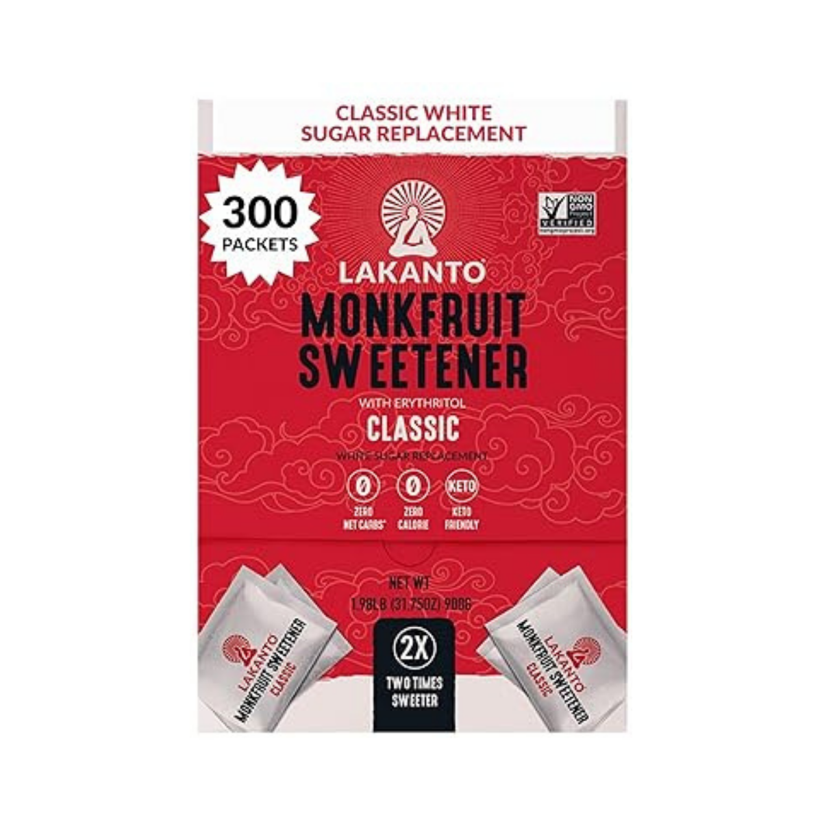 Lakanto Classic Monkfruit and Erythritol 30c