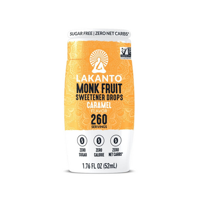 Liquid Monk Fruit Extract Drops Erythritol Free Sweetener