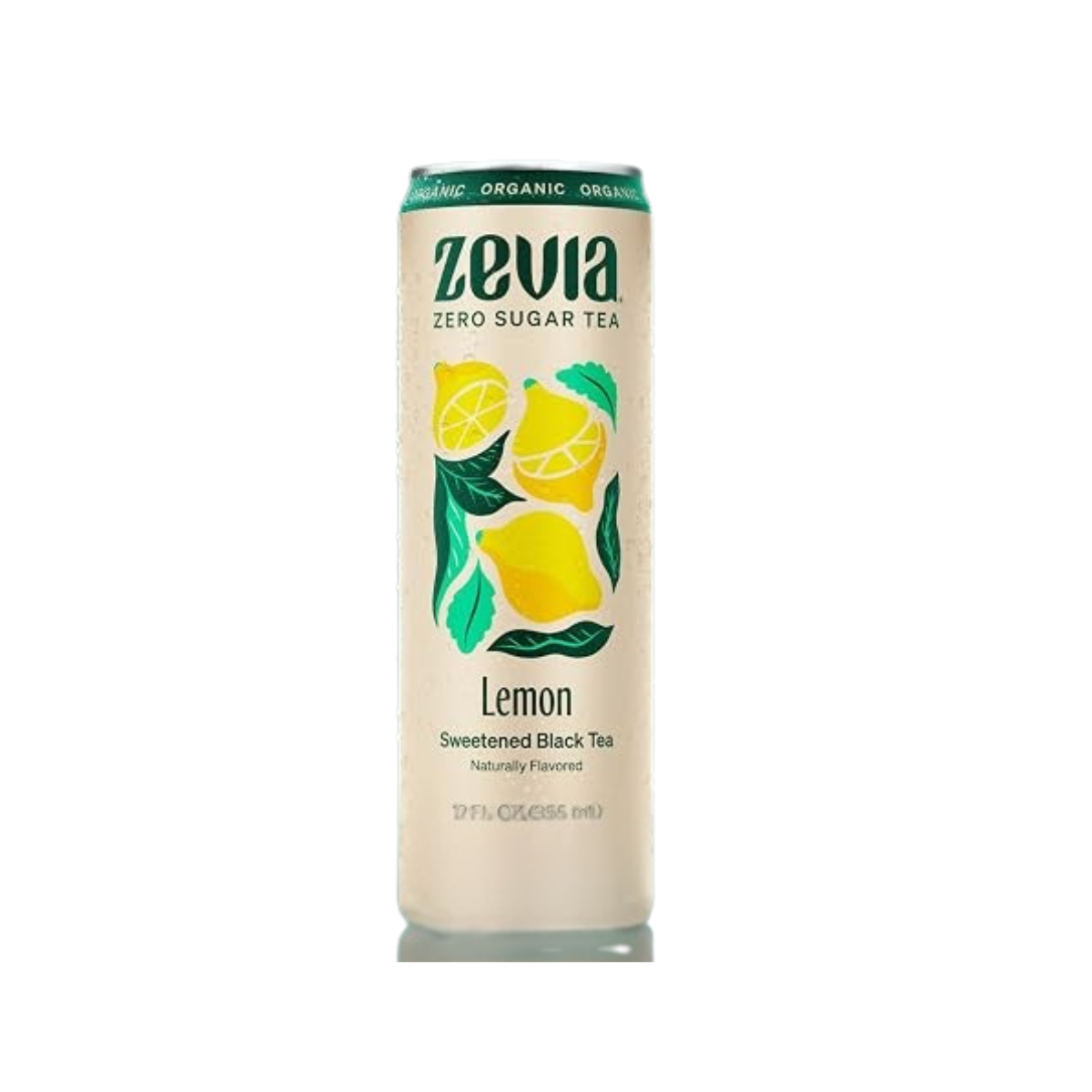 Zevia Caffeine Free Black Tea Lemon 12oz