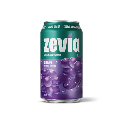 Zevia Grape Soda 12oz