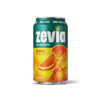 Zevia Orange Soda 12oz