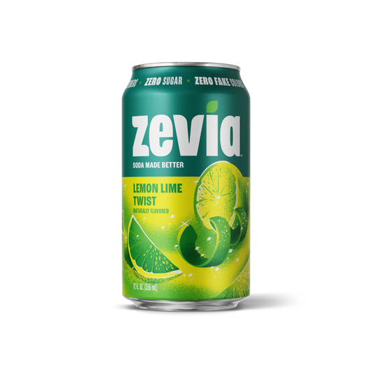 Zevia Zero Calorie Soda Lemon Lime Twist 12oz