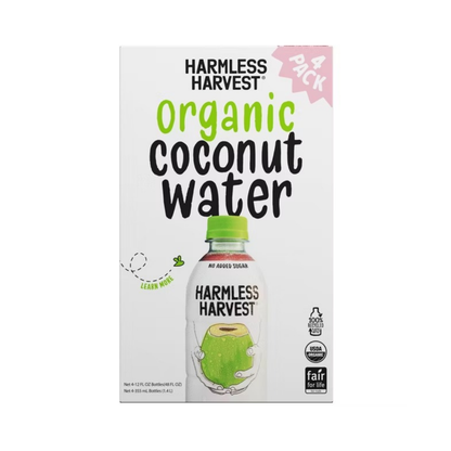 Harmless Harvest Organic Coconut Water 4c