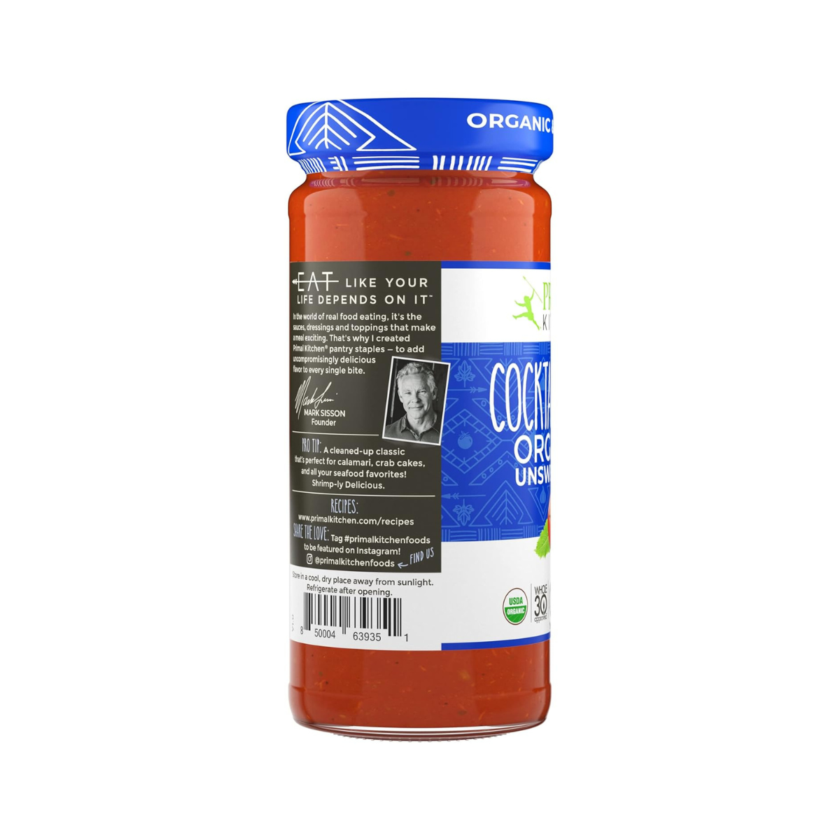 Primal Kitchen Unsweetened Cocktail Sauce 8.5oz