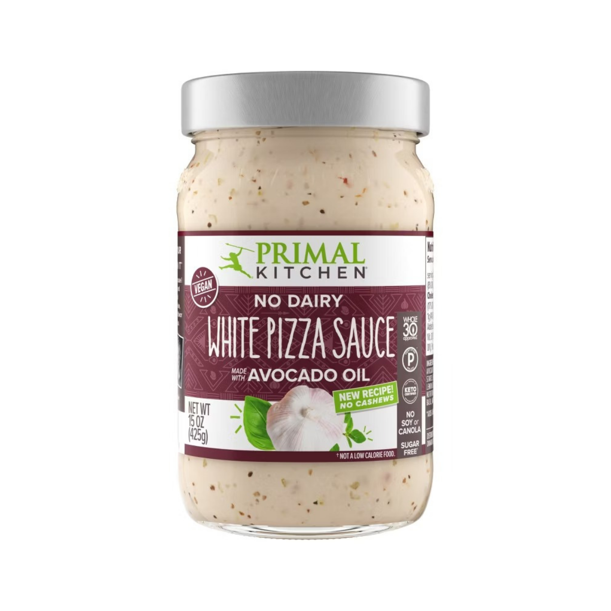 Primal Kitchen Dairy Free White Pizza Sauce 15oz