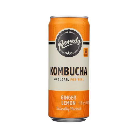Remedy Kombucha Ginger Lem