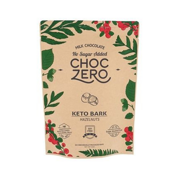 CHOCZERO Choco Bark Hazelnut Keto 6oz – Orgánica Store Panamá CHOCZERO Choco Bark Hazelnut Keto 6oz – Orgánica Store Panamá
