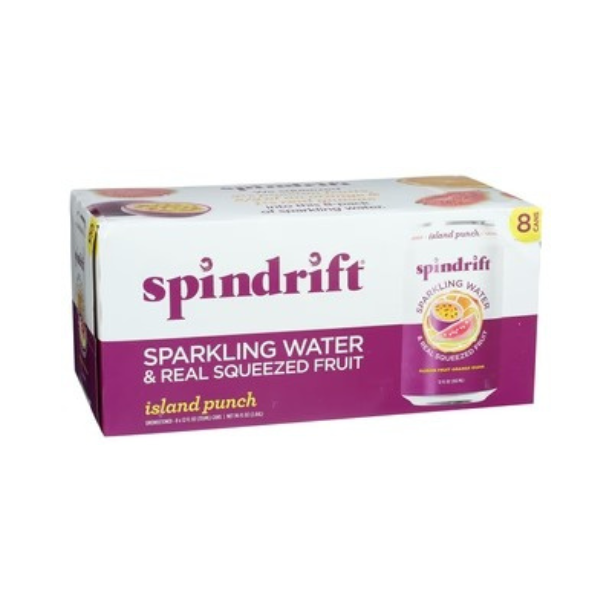 Spindrift Sparkling Water Island Punch 8c