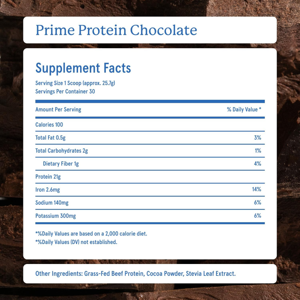 Equip Prime Chocolate Protein Powder 771g